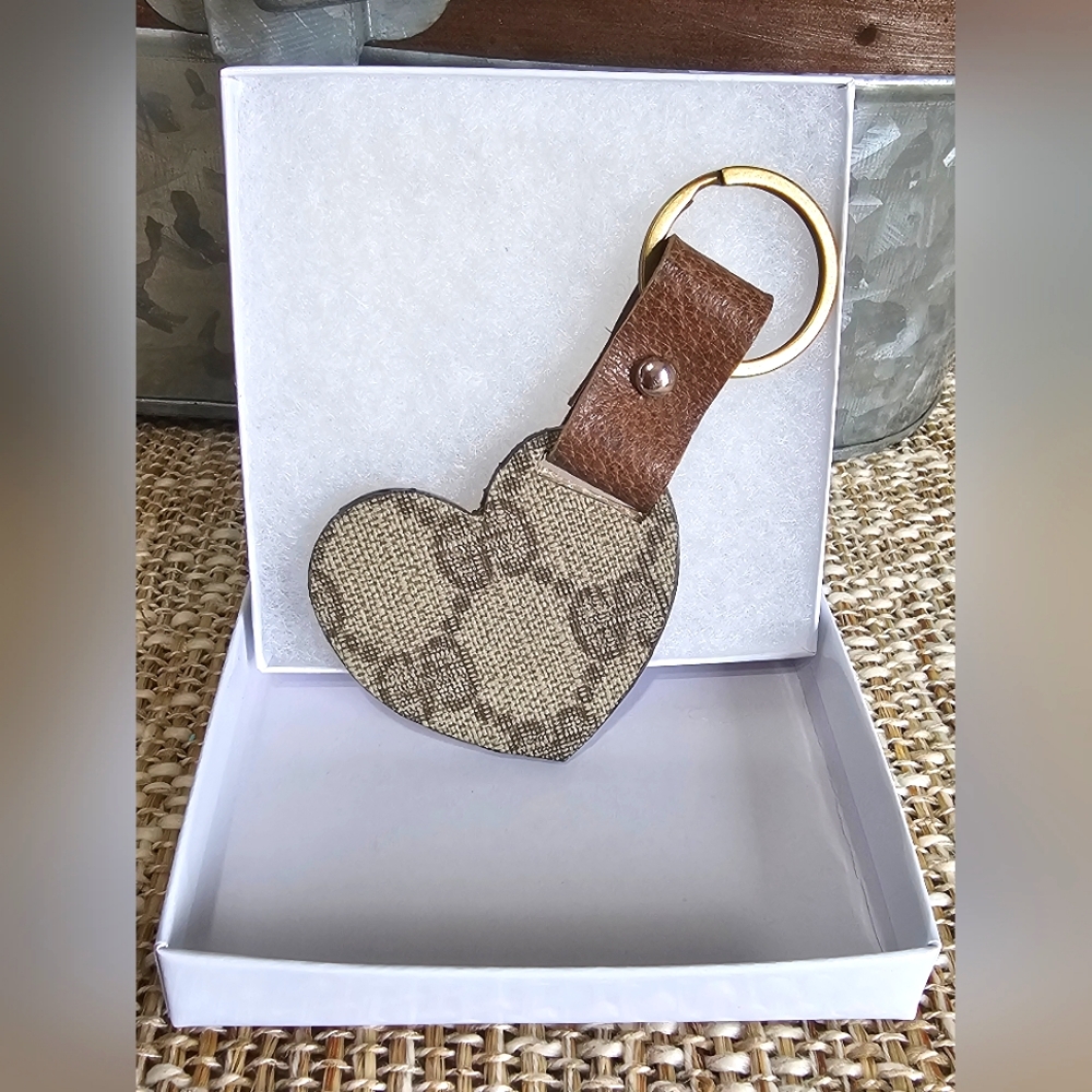 Repurposed/Upcycled Gucci Key chain